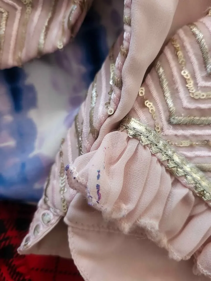 ✨ Girls’ Purple & Pink Party Dress –Size 6-8 - $10! ✨ image indicator(9)