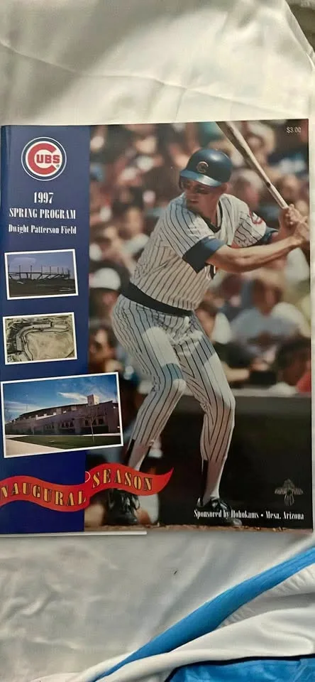 1997 Chicago Cubs Spring Training Program- Sean Dunston Autogrph thumbnail