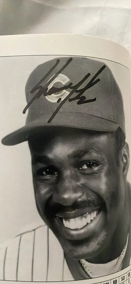 1997 Chicago Cubs Spring Training Program- Sean Dunston Autogrph image indicator(4)