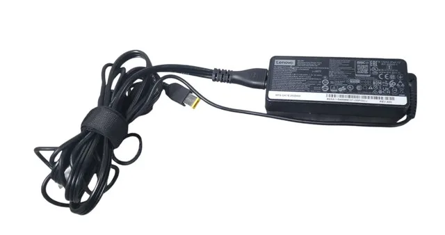 Genuine Lenovo Yellow Tip Laptop/USFF Adapter 65W/90W/130W thumbnail