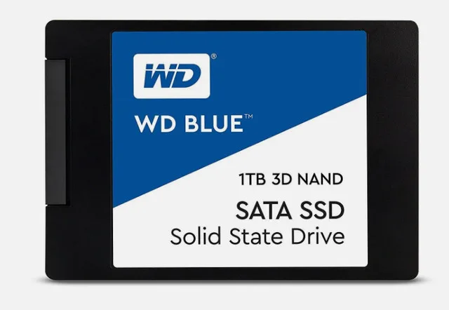 Western Digital 1TB WD Blue 3D NAND Internal PC SSD thumbnail