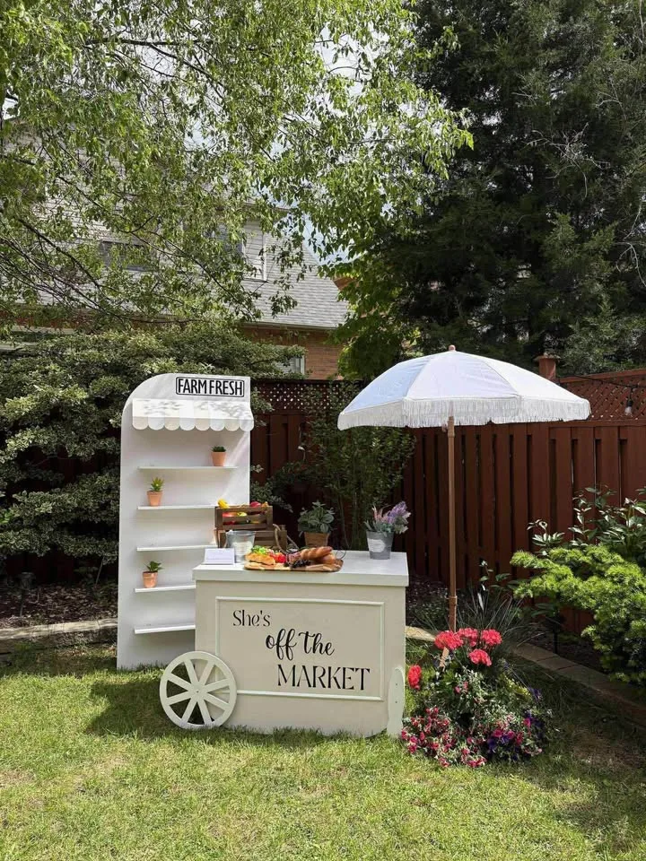 CART + WALL + UMBRELLA DIY DECOR KIT RENTAL image indicator(8)