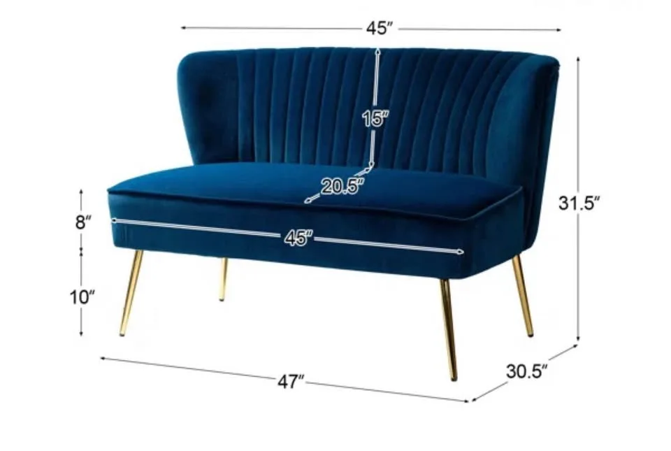 BLUE & GREEN LOVESEATS FOR RENT! Weddings, Pre-Events, Sangeets image indicator(5)