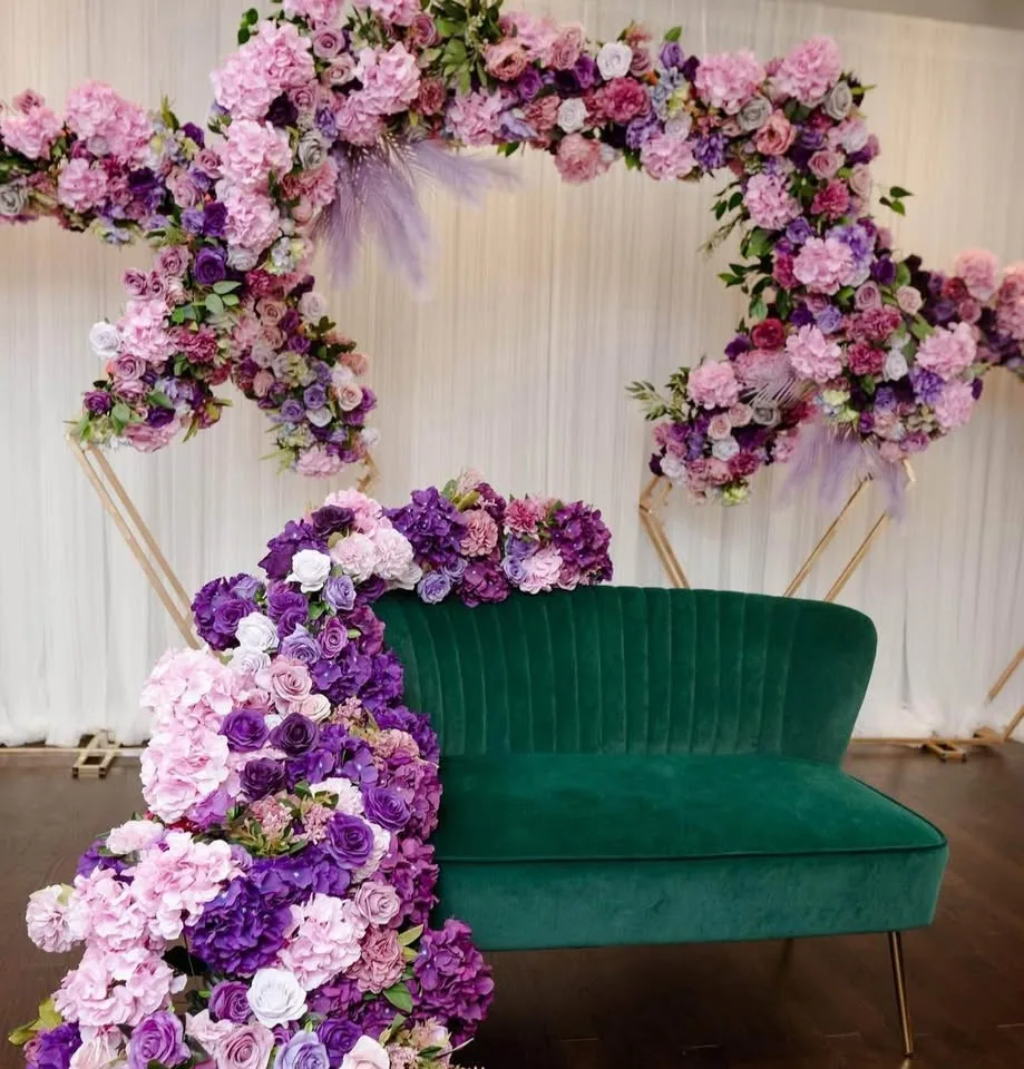 BLUE & GREEN LOVESEATS FOR RENT! Weddings, Pre-Events, Sangeets image indicator(6)