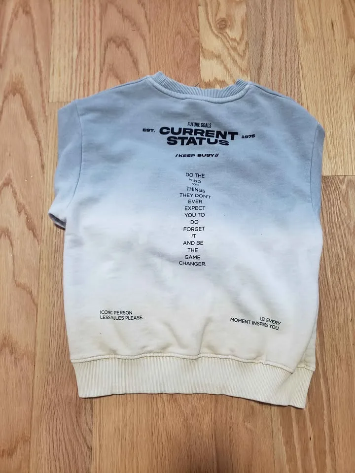 Kids Zara tracksuit size 6 image indicator(2)