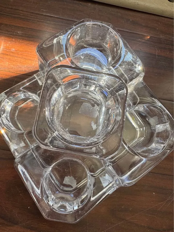 Partylite Crystal Castle Tealight Holder P7170 image indicator(4)