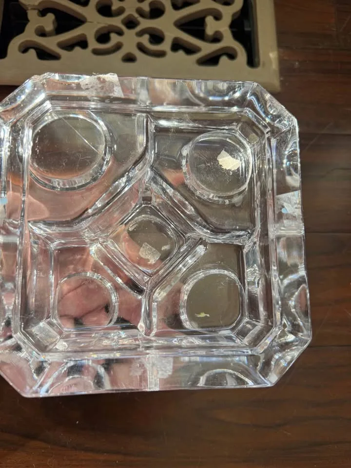 Partylite Crystal Castle Tealight Holder P7170 image indicator(5)