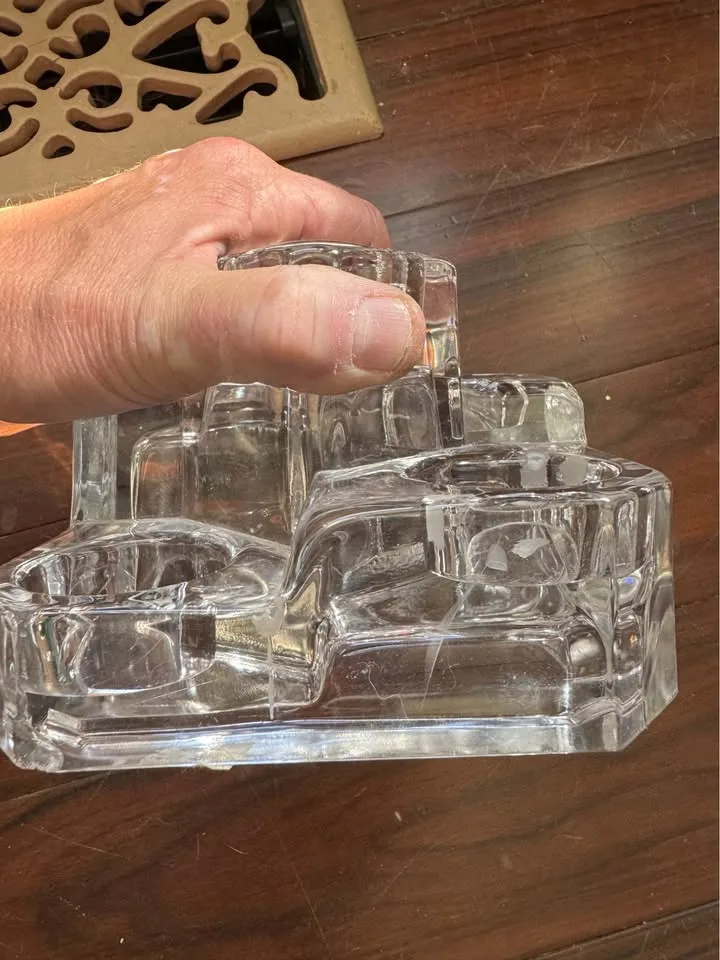 Partylite Crystal Castle Tealight Holder P7170 image indicator(7)