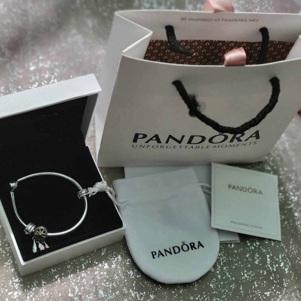 Pandora Silver bracelet with charms - photo 2