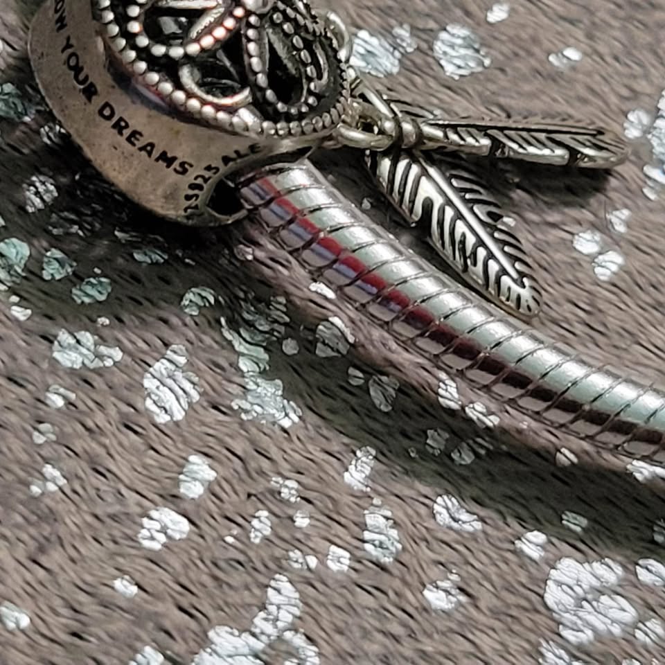 Pandora Silver bracelet with charms - photo 4