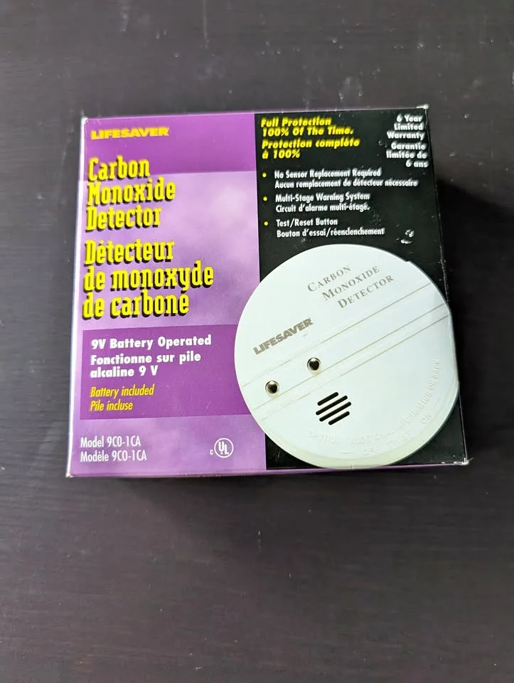Lifesaver Carbon Monoxide Detector thumbnail