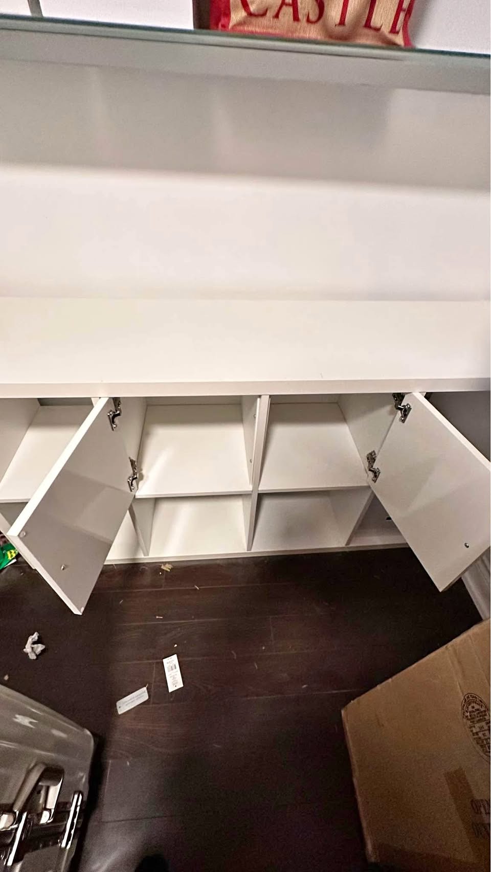 Shelving storage unit