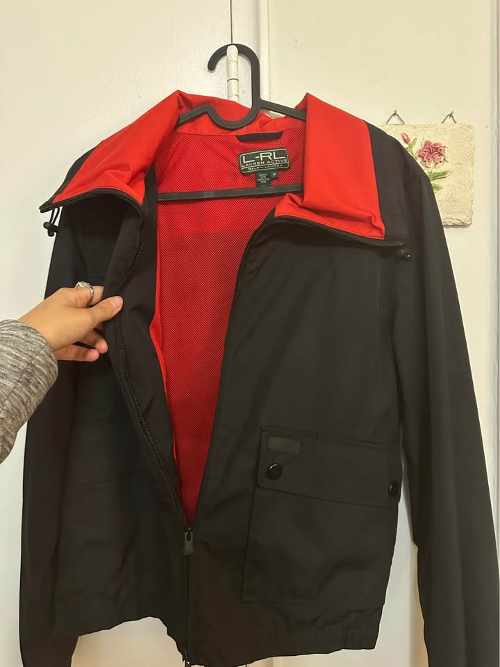 Ralph Lauren Black Windbreaker Lightweight Jacket - photo 4