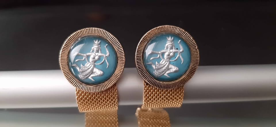 Vintage 1960s 60's cufflinks $30 each - photo 4