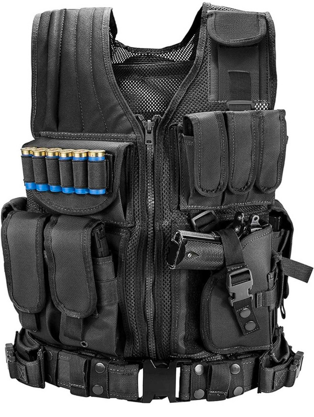 New Tactical MOLLE Vest Modular Jacket Paint Ball