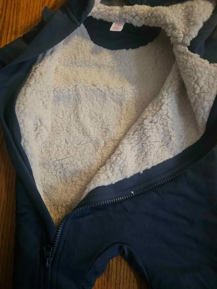 Dinosaur Dark Blue Bunting Suit (Snow suit) image indicator(2)