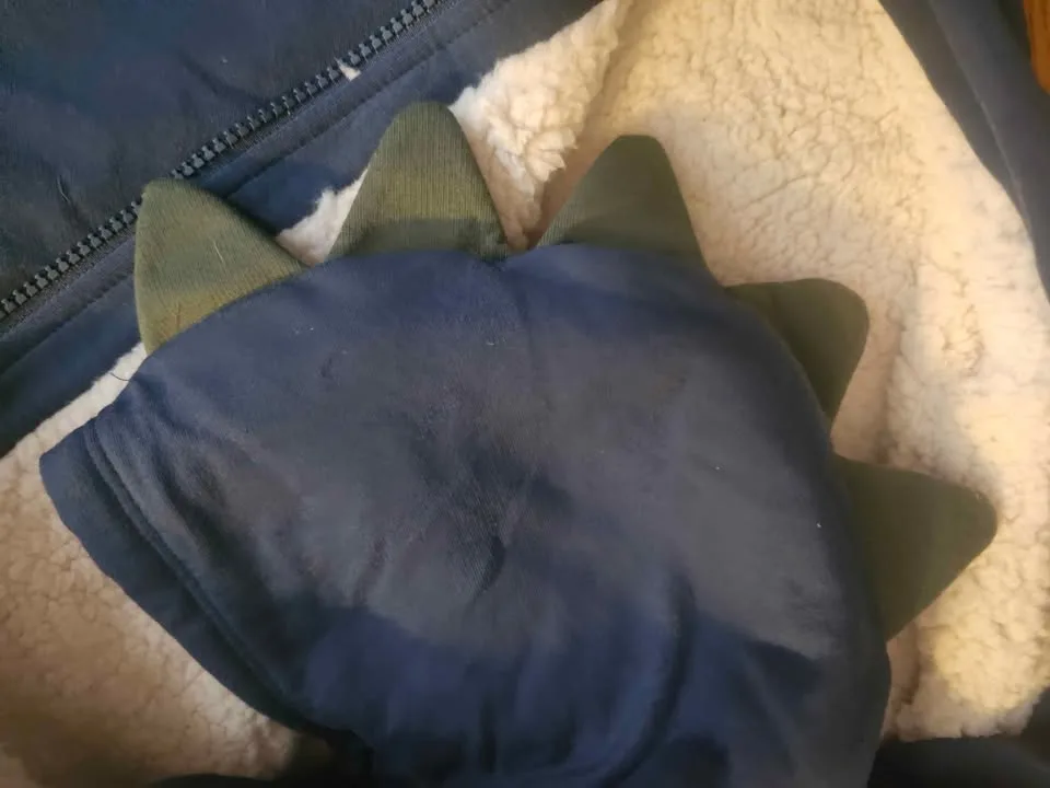 Dinosaur Dark Blue Bunting Suit (Snow suit) image indicator(3)