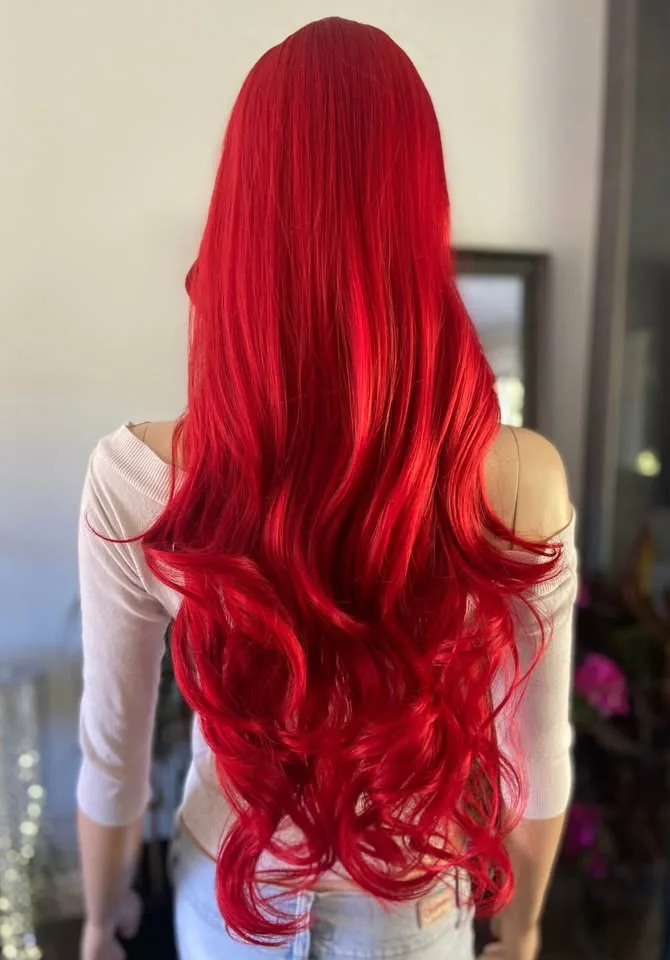 26-Inch Wig - Little Mermaid Poison Ivy (NEW) image indicator(2)