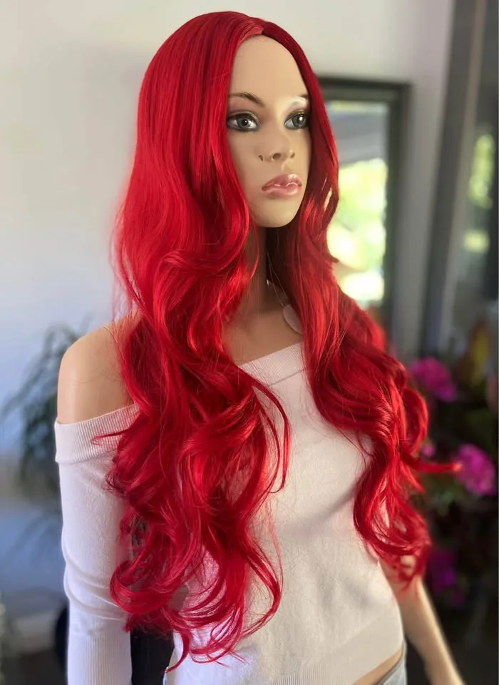 26-Inch Wig - Little Mermaid Poison Ivy (NEW) image indicator(4)