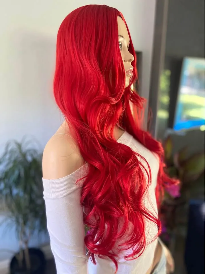 26-Inch Wig - Little Mermaid Poison Ivy (NEW) image indicator(6)