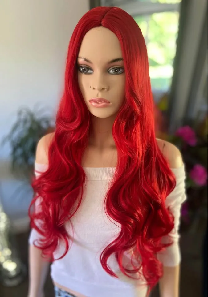 26-Inch Wig - Little Mermaid Poison Ivy (NEW) image indicator(7)
