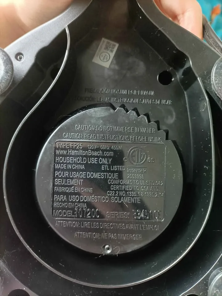 ‼️NEED GONE ASAP‼️Hamilton Food Processor - $15 image indicator(6)