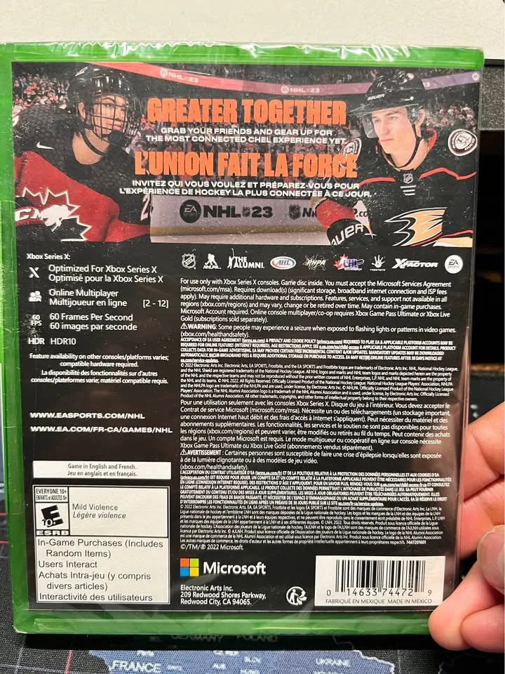 Brand new & sealed — hit the ice with NHL 23 on your Xbox! image indicator(2)