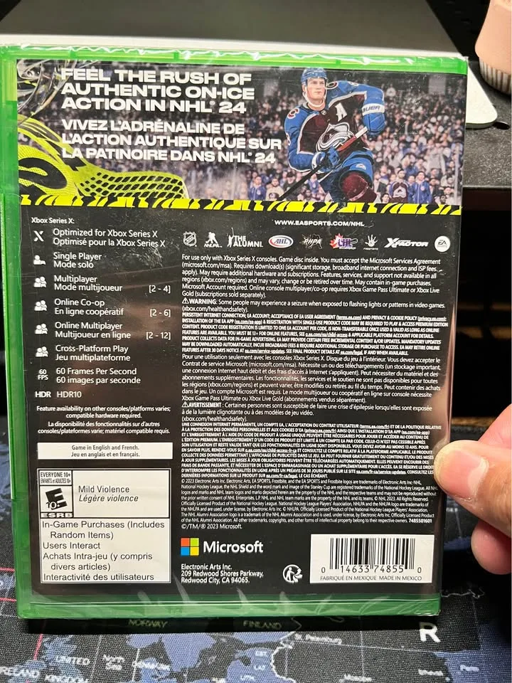 Sealed & ready to skate — bring pro-level hockey home! image indicator(2)