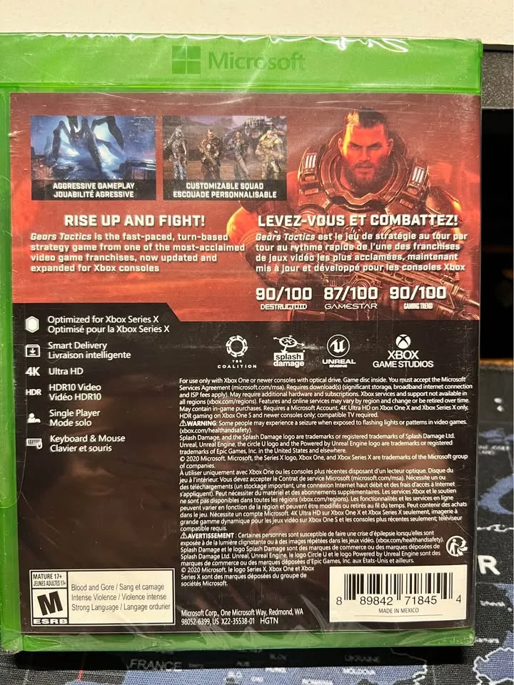 Gears Tactics (Xbox One / Series X) — brand new, sealed image indicator(2)