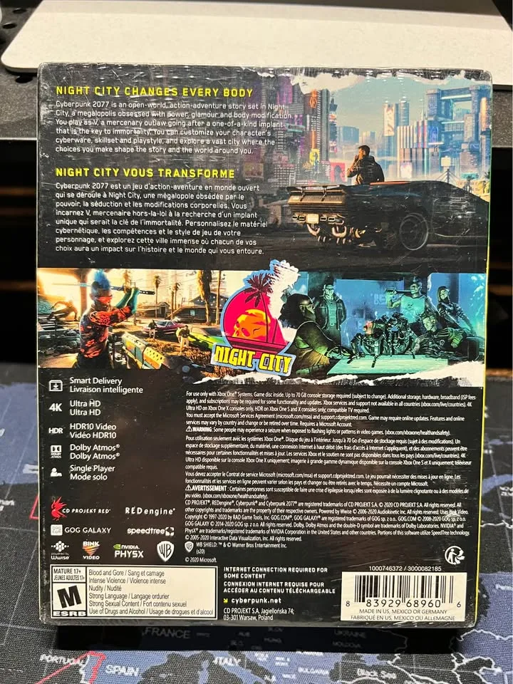Cyberpunk 2077 (Xbox One) - Brand new, factory sealed image indicator(2)