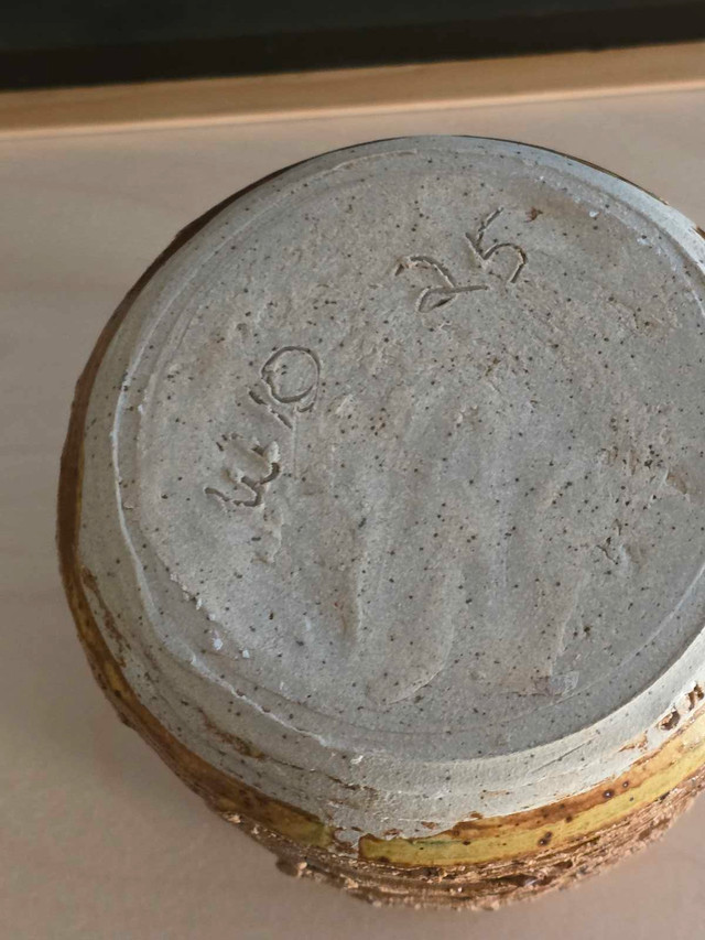handcrafted pottery made special to hold utensils - photo 3