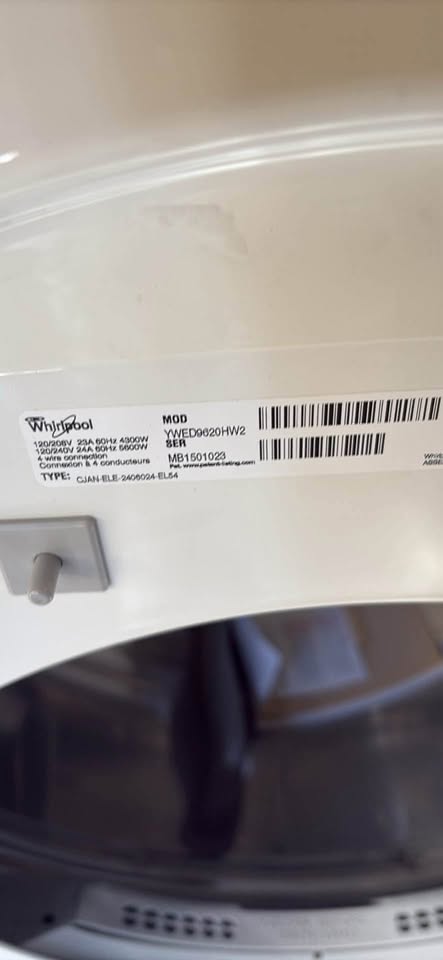 BRAND NEW WHIRLPOOL DRYER - photo 3