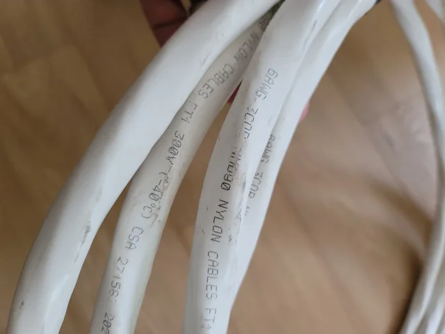 6/3 NMD90 48Amp EV charger cable (16ft around 6m) $40 image indicator(3)