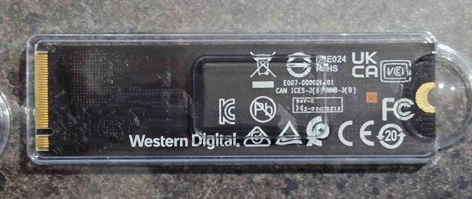 1TB WD Blue SN580 NVMe SSD - photo 4