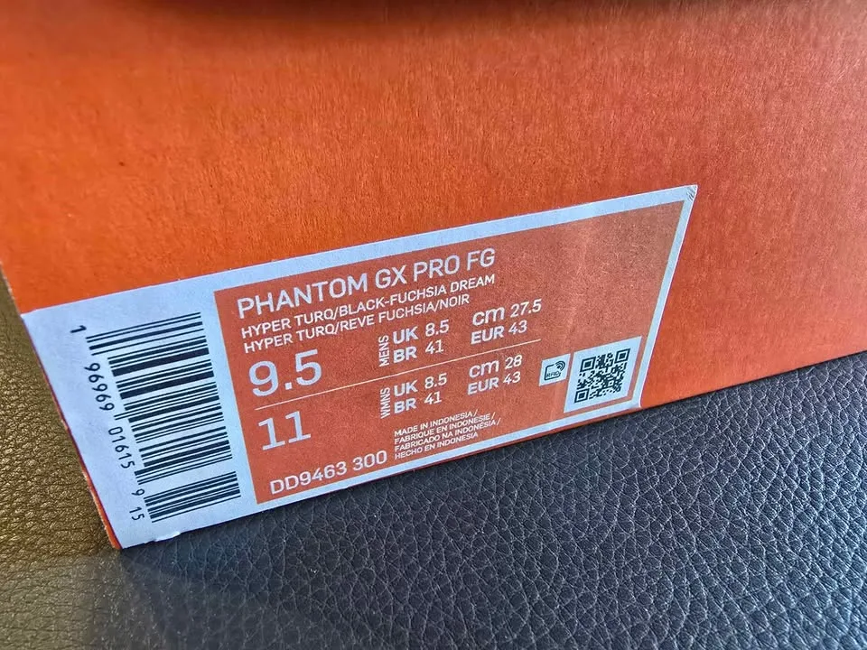 Nike Phantom GX Pro FG Soccer Cleats Men's Sz 9.5 image indicator(10)