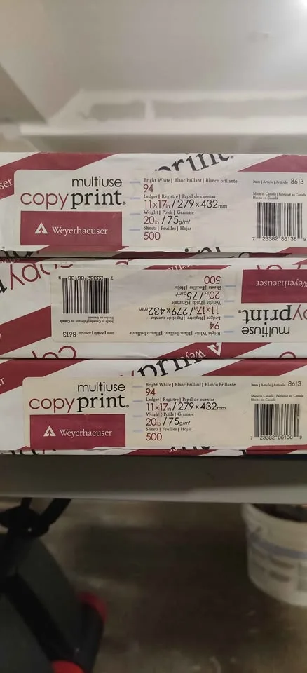 Tabloid Printer Paper image indicator(2)