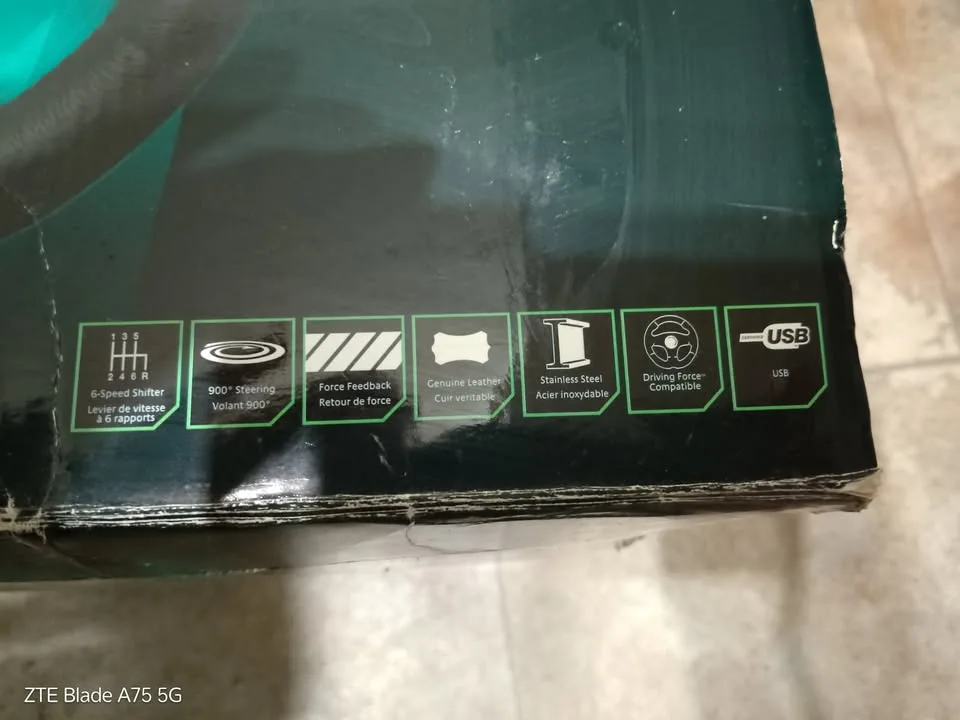 Logitech G25 Racing Wheel + Pedals + 6-Speed Shifter image indicator(9)