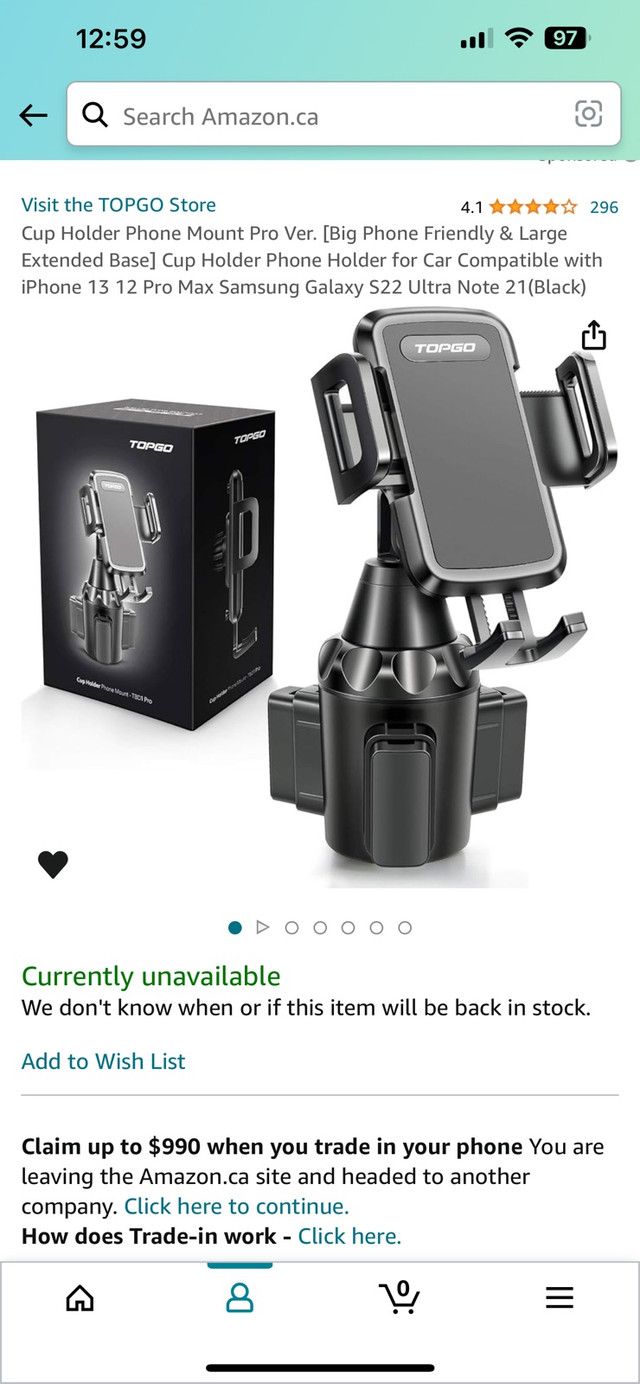 Mobile Cup Holder (TopGo) - photo 4