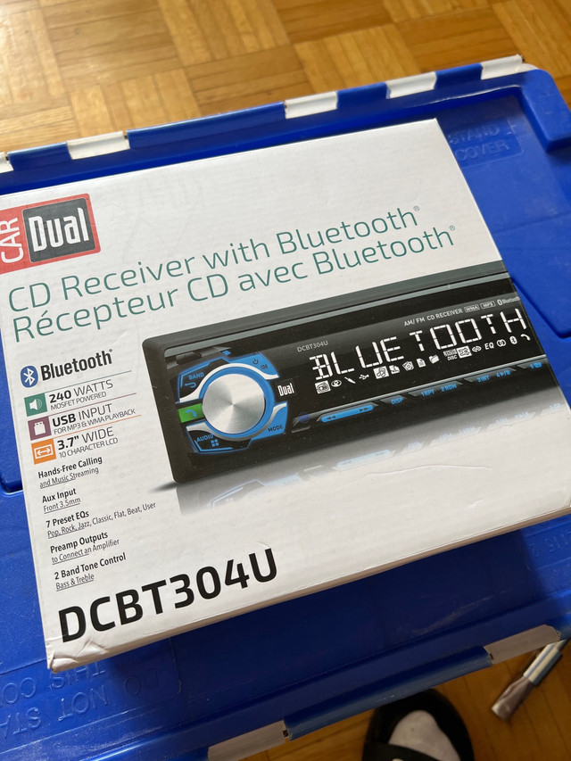 Dual CD Receiver wt Bluetooth