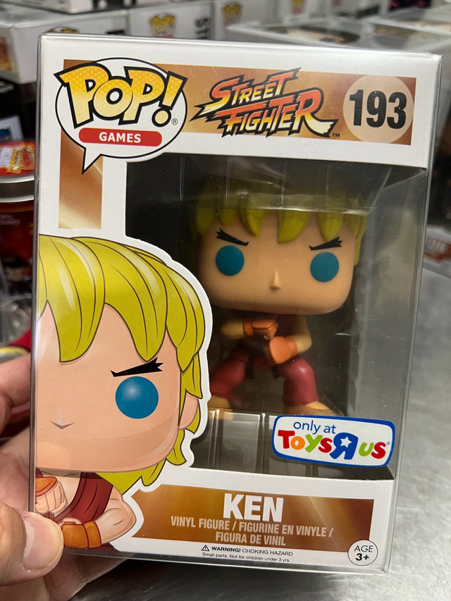Funko Pop! - Street Fighter figures