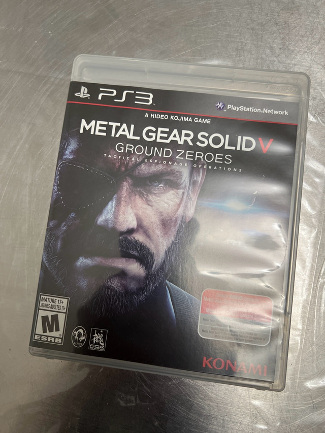 PS3 - Metal Gear Solid V - Ground Zeroes