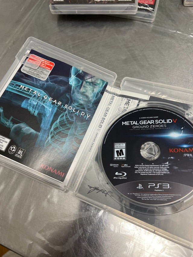 PS3 - Metal Gear Solid V - Ground Zeroes - photo 2