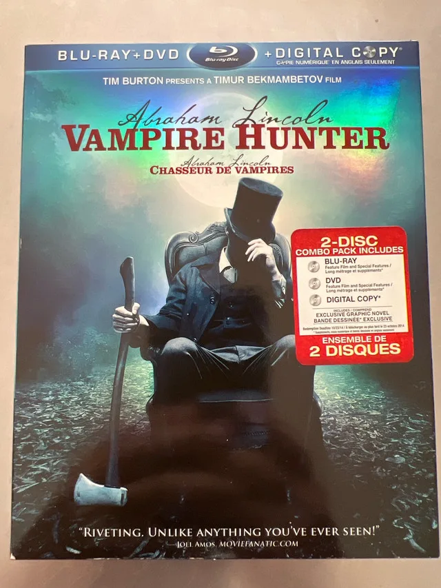 Abraham Lincoln Vampire Hunter (Blu-Ray) thumbnail