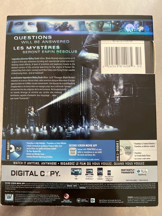 Prometheus (Blu-Ray) - photo 2