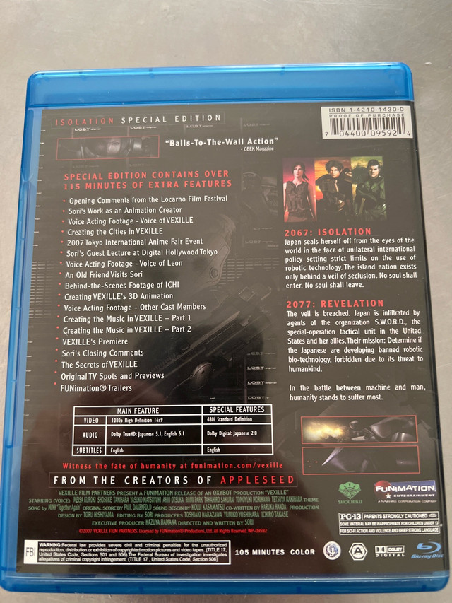 Vexille - Animation (Blu-Ray) - photo 2