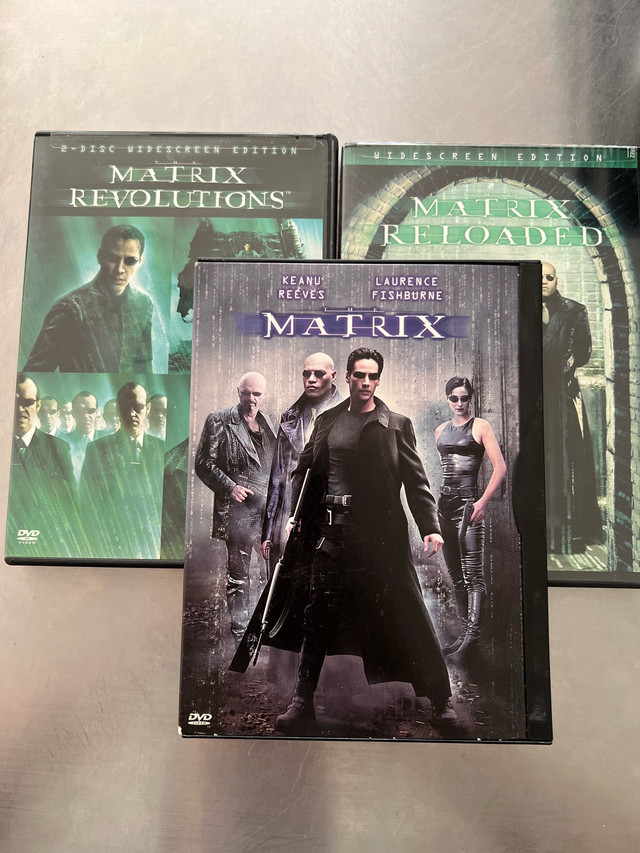 Matrix series DVD