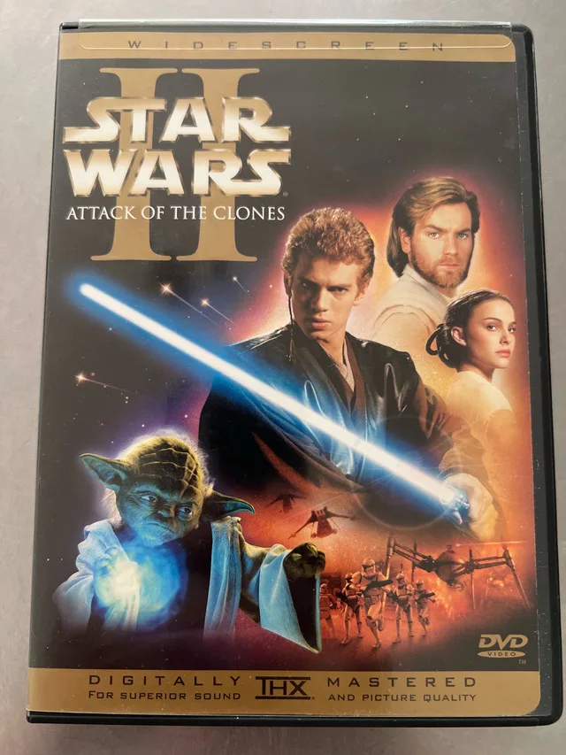 Star Wars II - Attck of the Clones (DVD) thumbnail