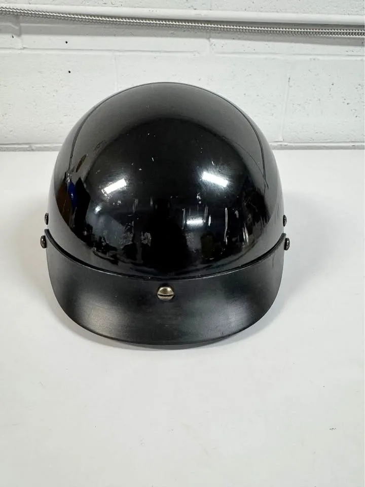Half Helmet DOT Approved – Black thumbnail