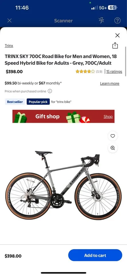 TRINX SKY 700C Road Bike BRAND NEW image indicator(7)