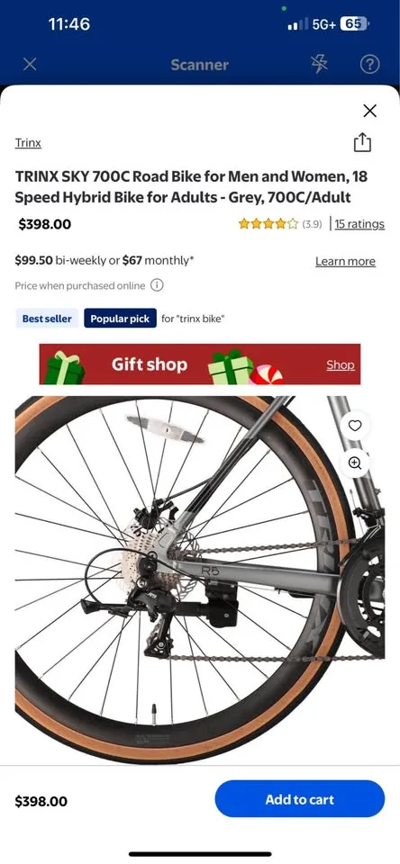 TRINX SKY 700C Road Bike BRAND NEW image indicator(8)